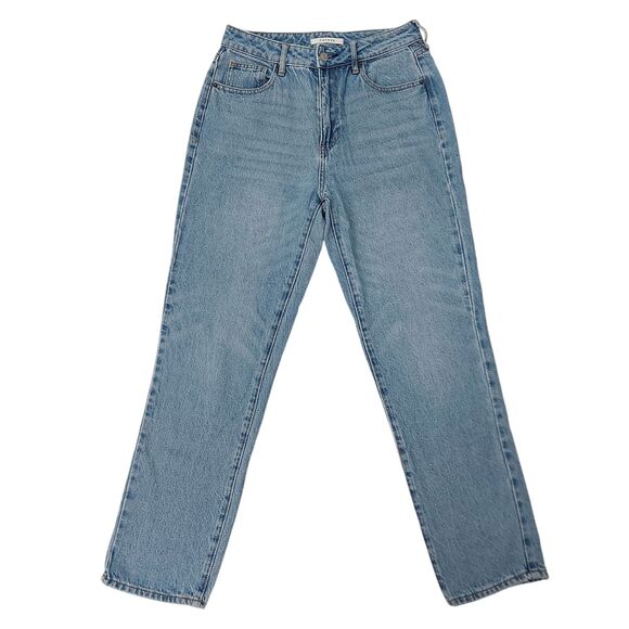 PacSun Denim - Pacsun Mom Jean Womens 26 Blue Medium Wash Denim Tapered Casual High Rise Cotton